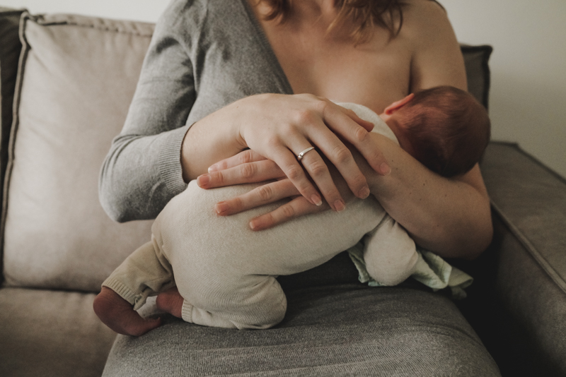Borstvoeding babyshoot