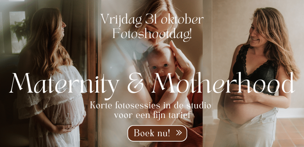 voordelige zwangerschapsshoot met je kindje